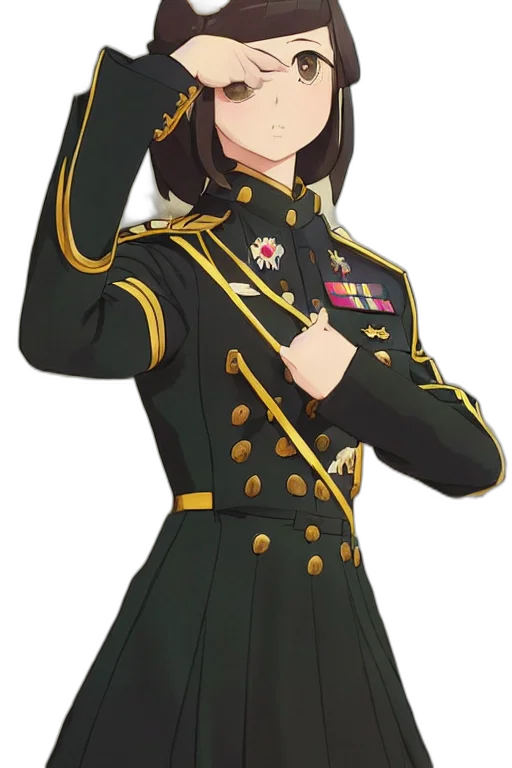 weapon, staff, jacket, crown, anime, cartoon, pixel art, concept art transparent PNG cut-out