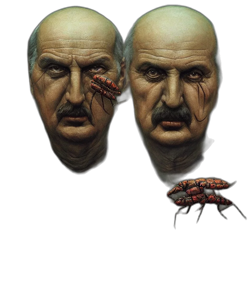 mask, face, creature, animal, concept art, photorealistic, 3d render, comic book art transparent PNG cut-out