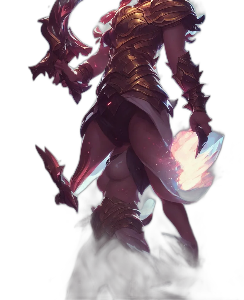 dragon, staff, sword, weapon transparent PNG cut-out