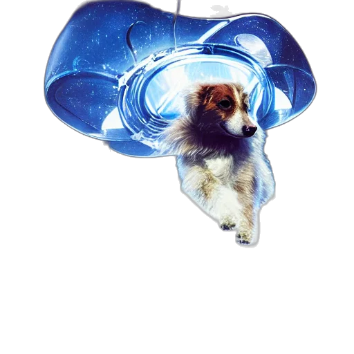 umbrella, animal, staff, creature, photorealistic, 3d render, concept art, watercolor transparent PNG cut-out