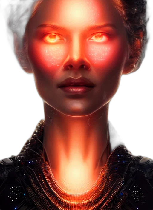 face, robot, mask, jewelry, cyberpunk, fantasy art, concept art, comic book art transparent PNG cut-out
