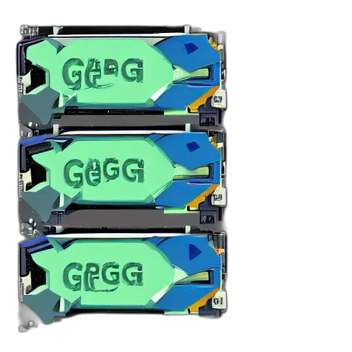 3d render, gpus, brrr, johnson transparent PNG cut-out