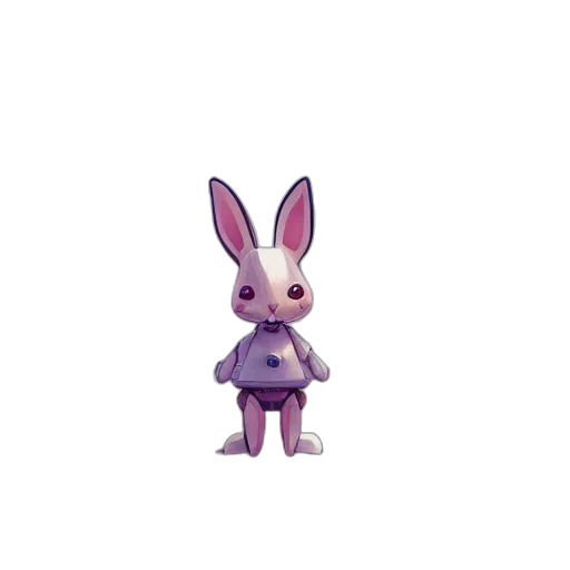 animal, creature, dress, robot, 3d render, concept art, pixel art, watercolor transparent PNG cut-out