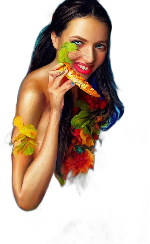 food, jewelry, face, dress transparent PNG cut-out