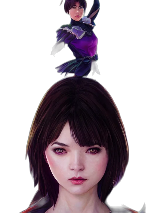 face, mask, creature, staff transparent PNG cut-out