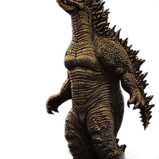 dragon, creature, animal, staff, 3d render, concept art, photorealistic, godzilla transparent PNG cut-out