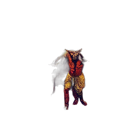dragon, animal, creature, mask, pixel art, 3d render, concept art, fantasy art transparent PNG cut-out