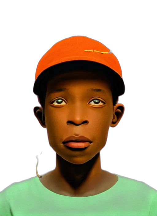 face, hat, mask, staff, photorealistic, cartoon, 3d render, oil painting transparent PNG cut-out