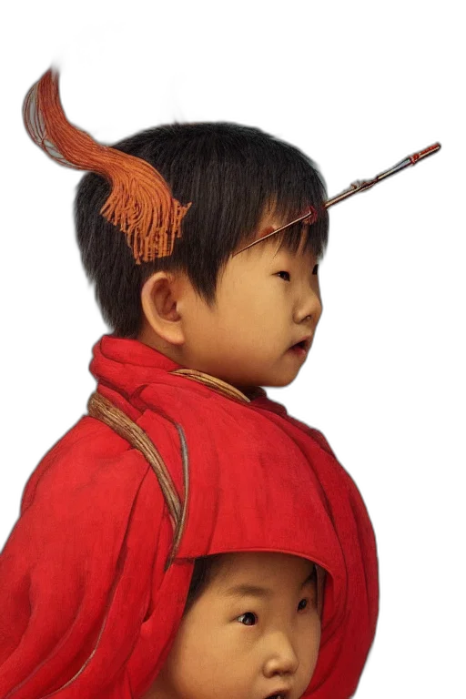 dragon, staff, hat, mask, photorealistic, 3d render, concept art, fantasy art transparent PNG cut-out