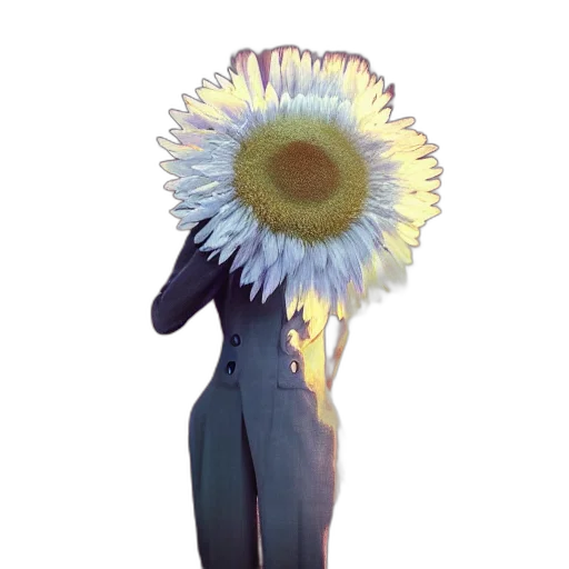 flower, dress, crown, hat, concept art, 3d render, watercolor, photorealistic transparent PNG cut-out