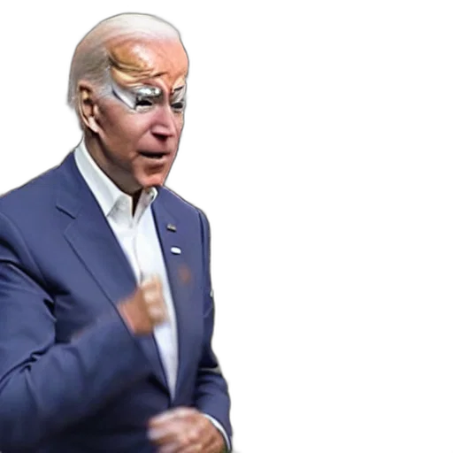 creature, mask, robot, joe, biden, whole, foods, grocery transparent PNG cut-out