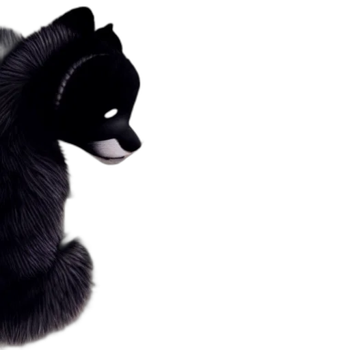 animal, mask, hat, creature, 3d render, concept art, photorealistic, sad transparent PNG cut-out