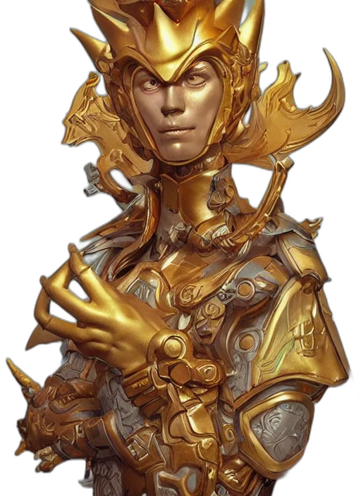 mask, face, staff, crown, concept art, fantasy art, photorealistic, comic book art transparent PNG cut-out