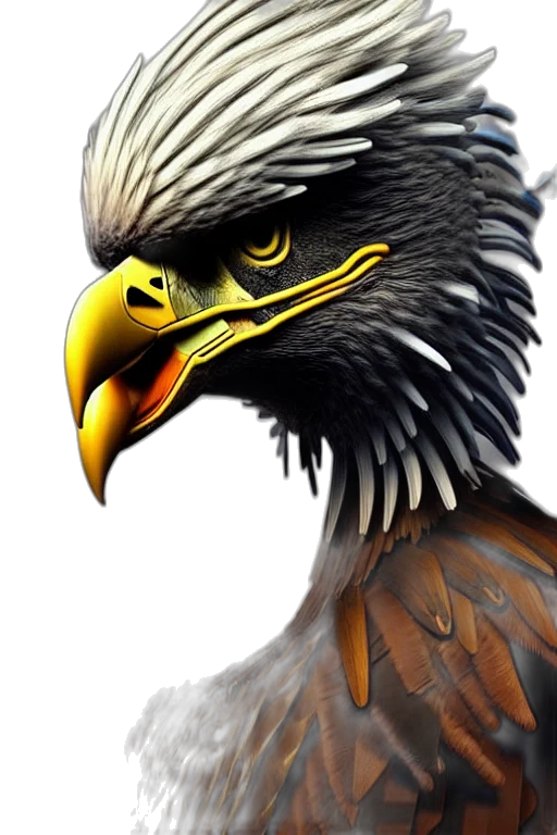 animal, face, photorealistic, 3d render, fantasy art, concept art, epic, professional transparent PNG cut-out