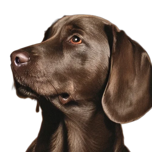 animal, staff, face, photorealistic transparent PNG cut-out