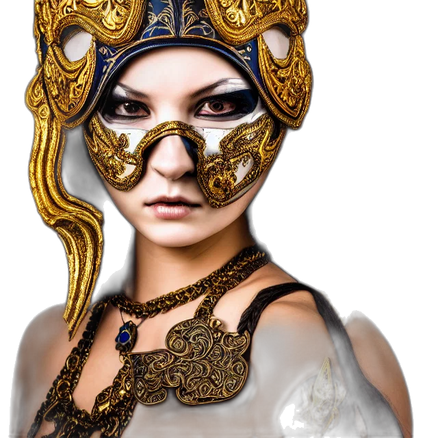 mask, jewelry, face, crown transparent PNG cut-out