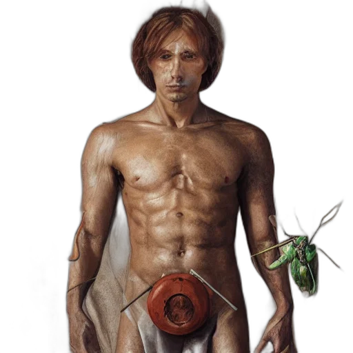 creature, staff, concept art, fantasy art transparent PNG cut-out