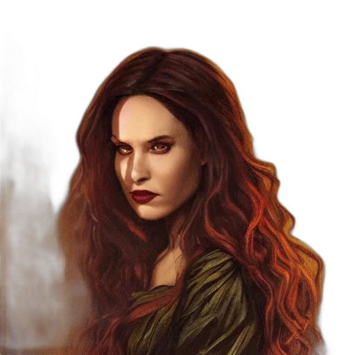 face, hair, fantasy art, concept art, photorealistic, comic book art, fire, red transparent PNG cut-out