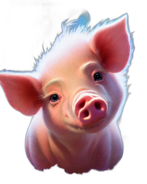 animal, face, creature, mask, photorealistic, 3d render, concept art, oil painting transparent PNG cut-out