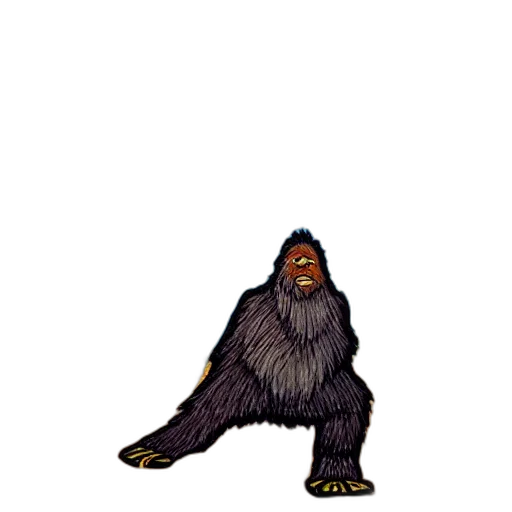 creature, animal, staff, pixel art transparent PNG cut-out