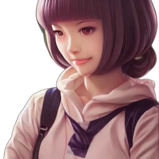 face, robot, jacket, creature, anime, photorealistic, pixel art, watercolor transparent PNG cut-out