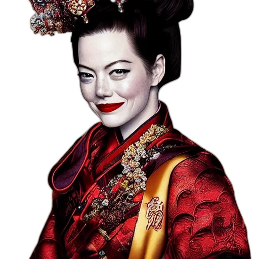 crown, face, staff, photorealistic transparent PNG cut-out