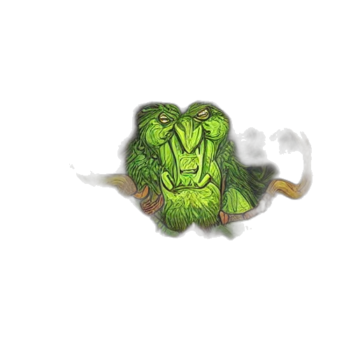 dragon, creature, mask, crown transparent PNG cut-out