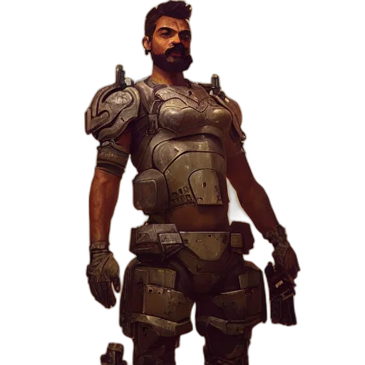 robot, weapon, concept art, fantasy art transparent PNG cut-out