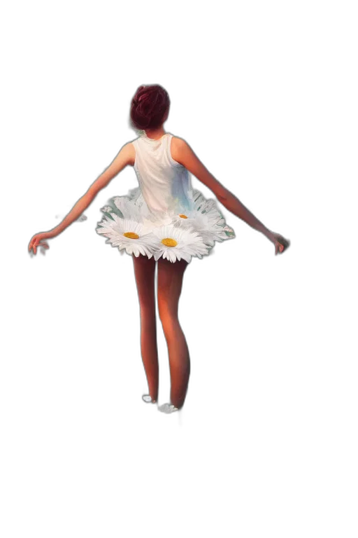 dress, 3d render, concept art, photorealistic transparent PNG cut-out