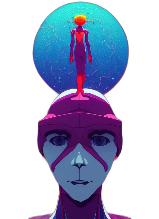 robot, mask, face, crown transparent PNG cut-out