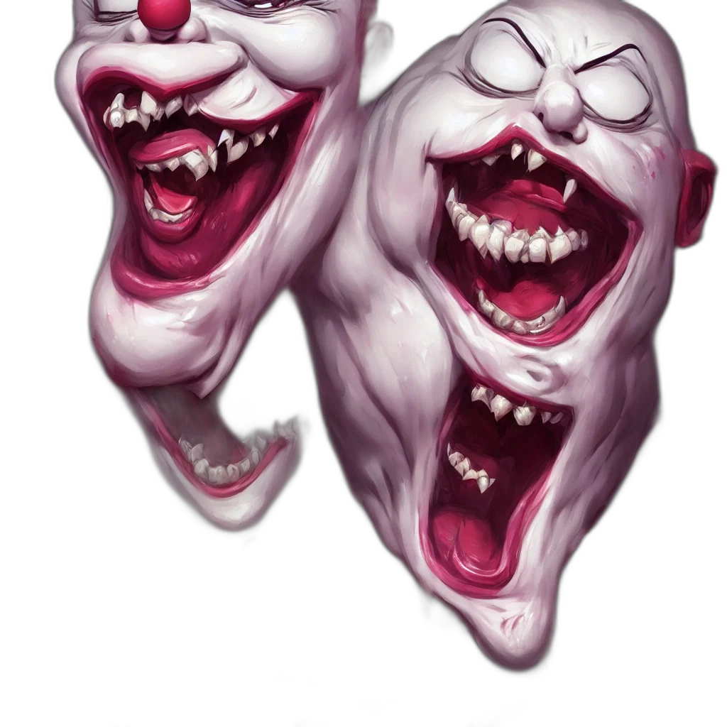 mask, face, creature, concept art transparent PNG cut-out