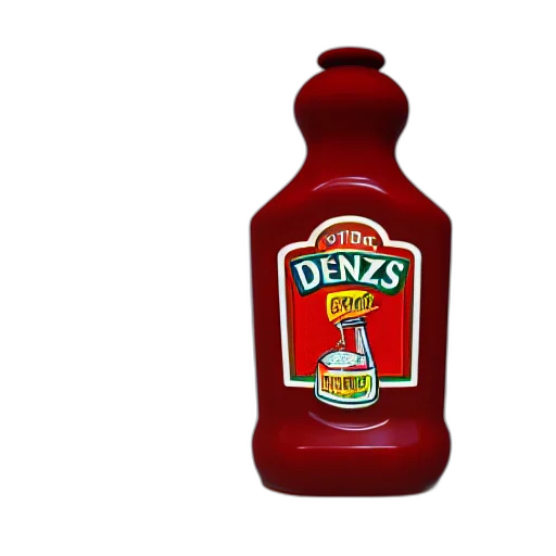 bottle, food, weapon, 3d render transparent PNG cut-out
