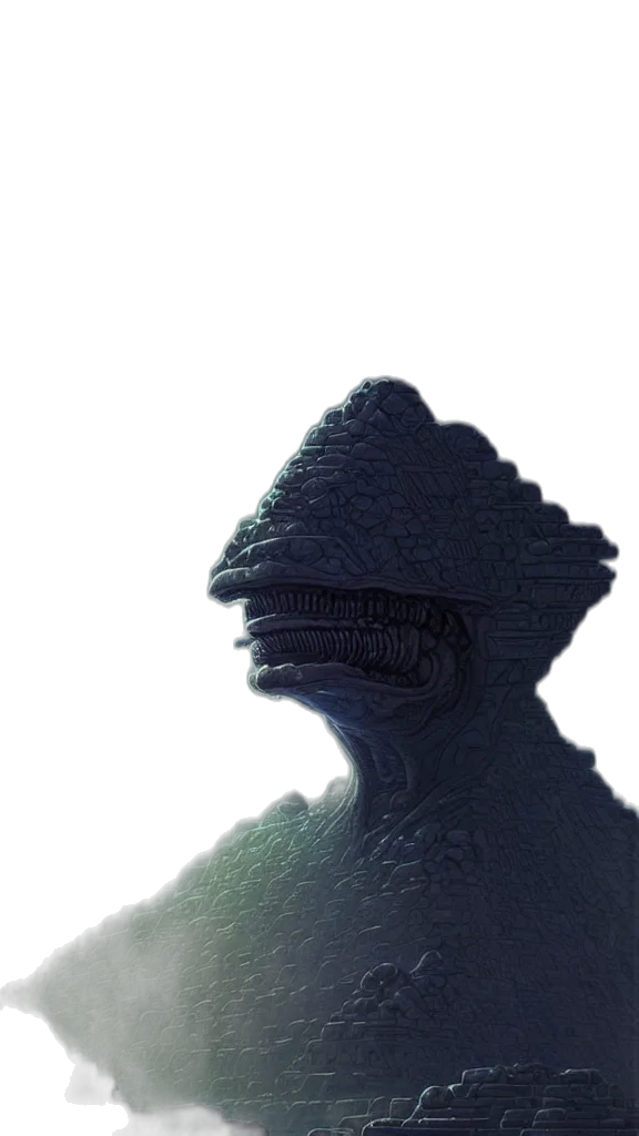 mask, creature, hat, face transparent PNG cut-out