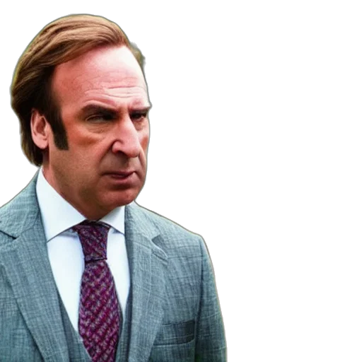 jacket, hair, face, staff, among, saul, goodman, marriage transparent PNG cut-out
