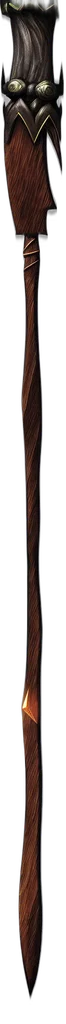 staff, sword, weapon, umbrella, 3d render, digital, paing, thick transparent PNG cut-out