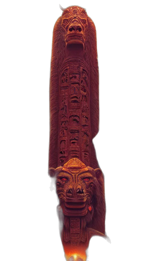 staff, mask, weapon, sword transparent PNG cut-out
