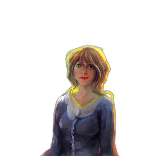 dress, staff, face, jacket, concept art, watercolor, fantasy art, pixel art transparent PNG cut-out