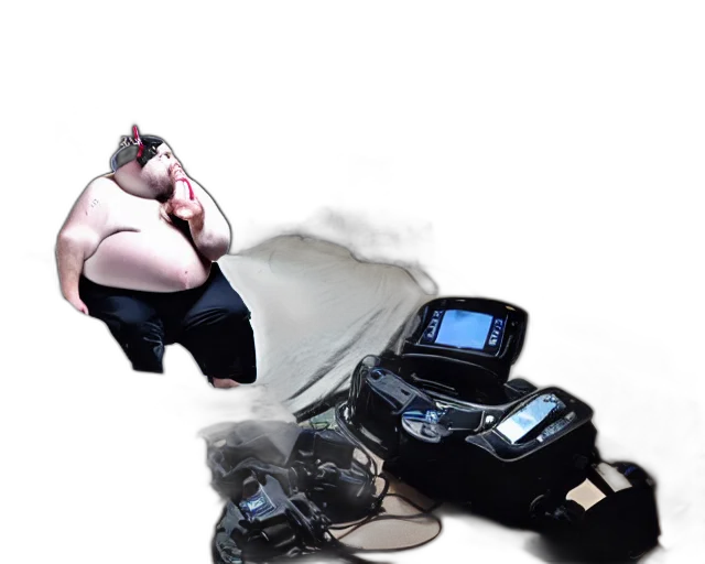 shoes, robot, jewelry, cyberpunk transparent PNG cut-out