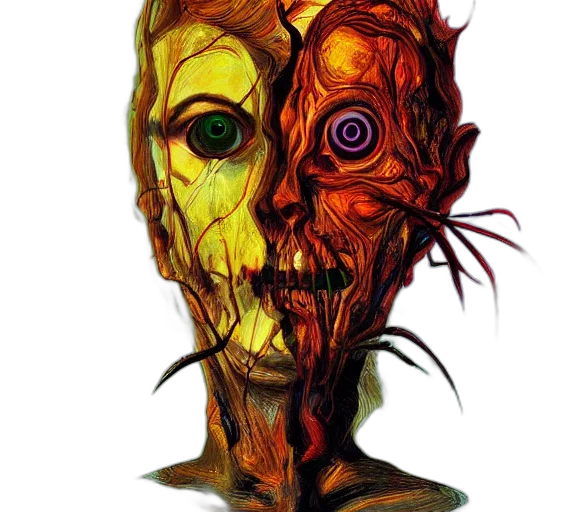 mask, face, creature, robot transparent PNG cut-out