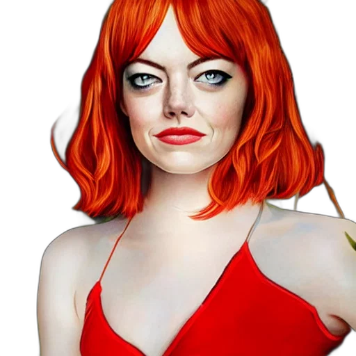 face, dress, comic book art, cartoon transparent PNG cut-out