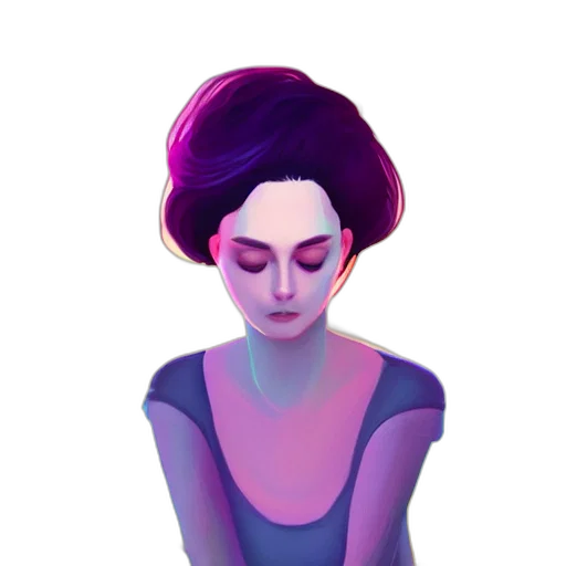 face, dress, crown, jewelry, concept art, pixel art, watercolor, fantasy art transparent PNG cut-out