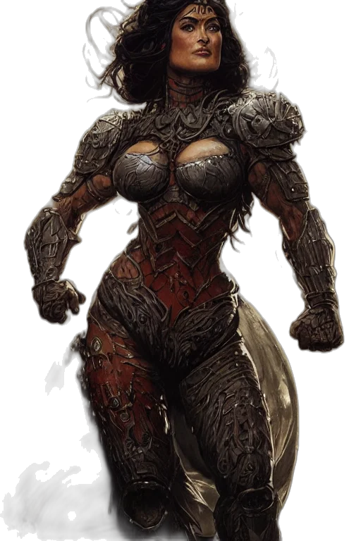 dress, concept art, comic book art, fantasy art transparent PNG cut-out