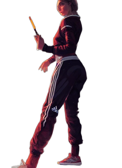 staff, jacket, weapon, sword transparent PNG cut-out