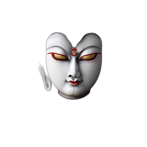 mask, face, jewelry, staff transparent PNG cut-out