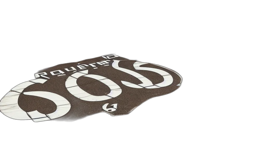 3d render, photorealistic, earth tones, historic, route, landscapes transparent PNG cut-out