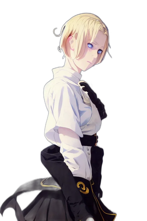 staff, dress, weapon, robot transparent PNG cut-out