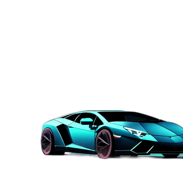 car, weapon, 3d render, concept art transparent PNG cut-out