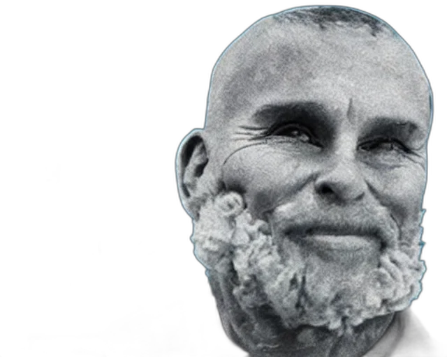 face, mask, photorealistic, 3d render transparent PNG cut-out