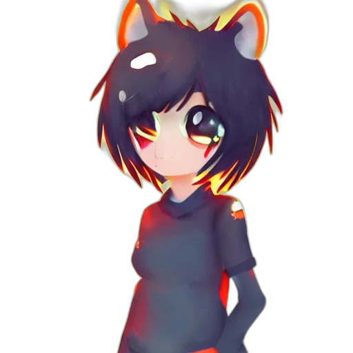 staff, animal, creature, mask, anime, pixel art, cartoon, concept art transparent PNG cut-out