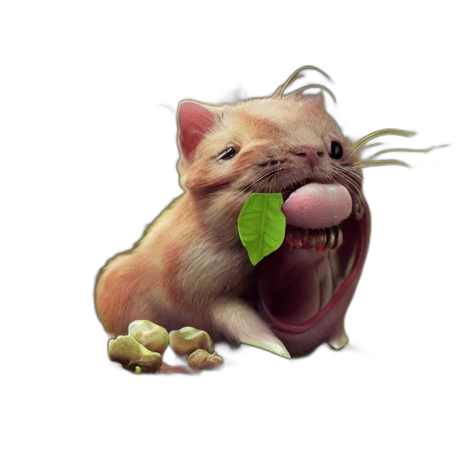 creature, animal, food, staff, concept art, 3d render, photorealistic, fantasy art transparent PNG cut-out